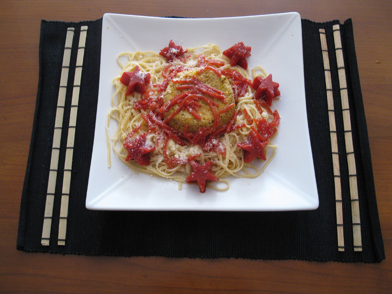 Spaghetti  la bolognaise dstructure